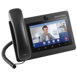 Telefono IP GrandStream GXV3370, 16 líneas, LCD 7", WiFi dual Band, PoE Camara Integrada Audio HD Grandstream-Telefono IP GrandS