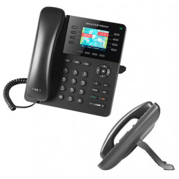 Telefono IP GrandStream GXP2135, 4 líneas, LCD 2.8" color, RJ-45 Gigabit PoE, Bluetooth