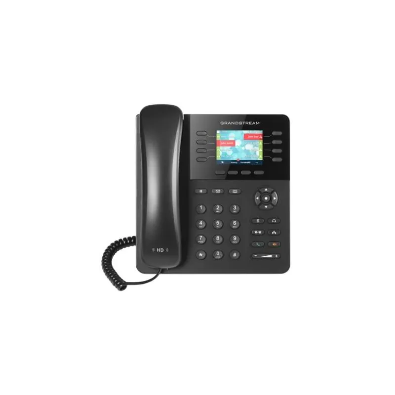 Telefono IP GrandStream GXP2135, 4 líneas, LCD 2.8" color, RJ-45 Gigabit PoE, Bluetooth