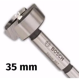 Brocas Madera Forstner Bisagra Bosch 35mm 2608596977 para MDF, Melamina, etc Bosch-Broca Madera Forstner Bisagra Bosch 35mm 2608