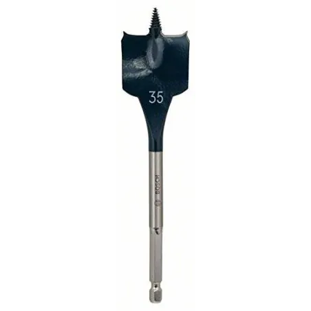 Brocas Mecha Plana 35mm 1-3/8" Self Cut, Bosch 2608595499 Bosch-Broca Madera Mecha Plana Bosch 35mm 1-3/8" Self Cut 2608595499 -