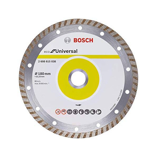 Disco Diamante ECO Bosch 7" x22.23mm 2608615038 Universal Turbo