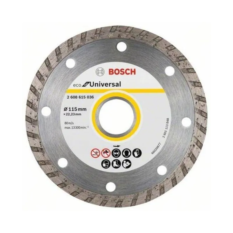 Disco Diamante ECO Bosch 4 1/2" x22.23mm 2608615036 Universal Turbo