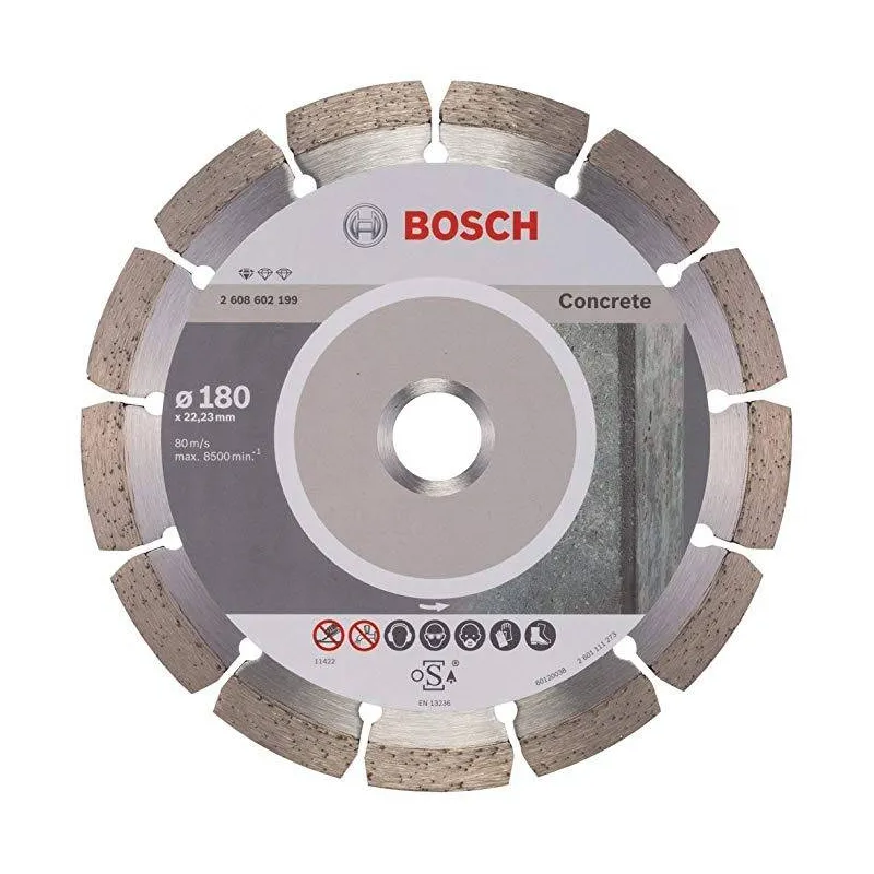 Disco Diamante Standard Bosch 7" x22.23mm 2608602199 para Hormigon Duro