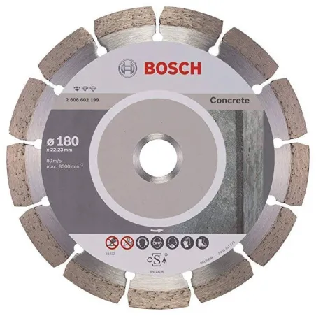 Disco Diamante Standard Bosch 7" x22.23mm 2608602199 para Hormigon Duro