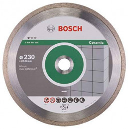 Disco Diamante Standard Bosch 9" x22.23mm 2608602205 para Ceramica y azulejos