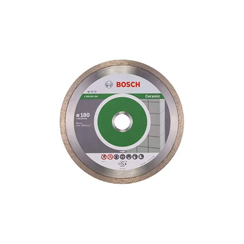 Disco Diamante Standard Bosch 7" x22.23mm 2608602204 para Ceramica y azulejos