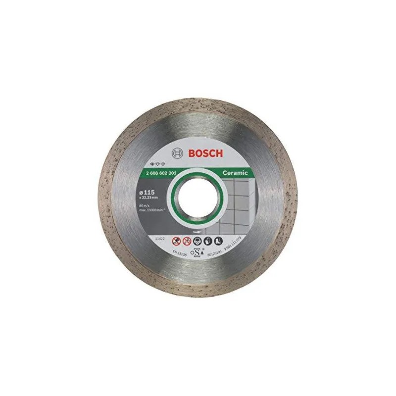 Disco Diamante Standard Bosch 4 1/2" x22.23mm 2608602201 para Ceramica y azulejos