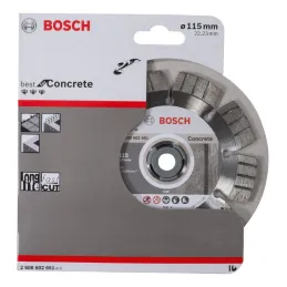 Discos Diamantados 4-1/2" Best para Hormigon Duro y Hormigon Armado, Bosch 2608602651 Bosch-Disco Diamante Best Bosch 4 1/2" x22