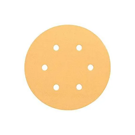 Discos de Lijas Madera C470 150mm G120 6 huecos x50u, Bosch 2608607837 Bosch-Disco de Lija Madera Bosch C470, 150mm, 6 huecos, G