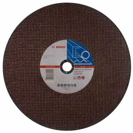 Discos Corte Metal 14" 355x3.1mm C1" Metal Standard, Bosch 2608602759 Bosch-Disco Abrasivo Corte Bosch Metal 14" x1/8" Standard 