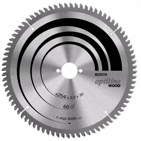  Discos Sierra Madera 12" 60D Carburo Optiline Madera Ingletadoras Bosch 2608640921 151.694915 Disco Sierra Circular Madera Bosc