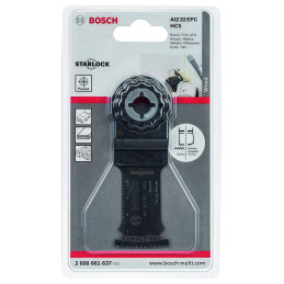 Discos Sierra HCS OMT Bosch AIZ 32 EC 2608661637 Curved Tec MaderaPresición Bosch-Disco Sierra HCS OMT Bosch AIZ 32 EC 260866163