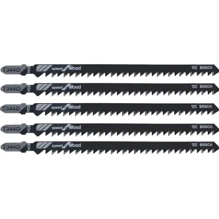  Hoja Caladora HCS Bosch T344D x5 Grueso Recto 2608667303 Madera 43.220339 Hoja Caladora HCS Bosch T344D x5 Grueso Recto 2608667