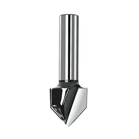  Fresas Ranura V 1/4" - 6.35mm HM, Bosch 2608628630 30.508475 Fresa Bosch Ranura V 1/4" 2608628630 HM ruteadora  2608.628.630-00