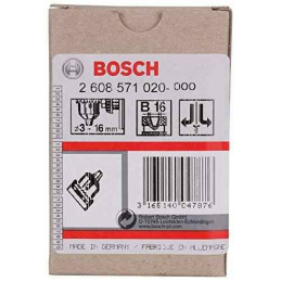 Mandril Bosch 5/8" C/llave Percutor Reversible 2608571020
