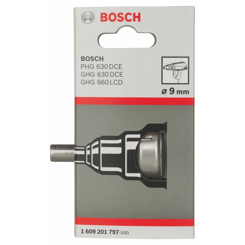 Boquilla Reductora Bosch 9mm para Pistola de Calor 1609201797