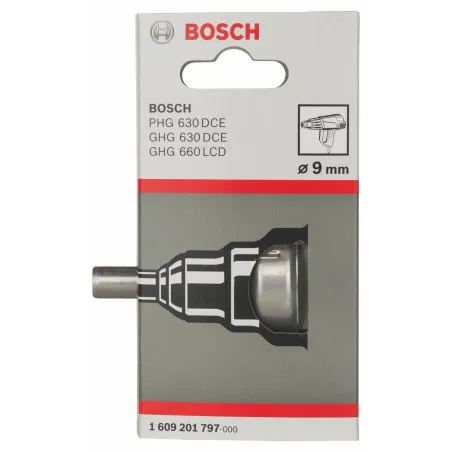  Boquilla Reductora Bosch 9mm para Pistola de Calor 1609201797 68.644068 Boquilla Reductora Bosch 9mm para Pistola de Calor 1609