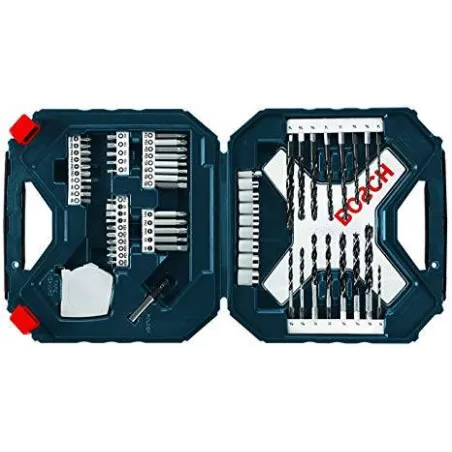  Juego de Puntas y Brocas Bosch 65 Piezaz azul x-line 2610038618 125.423729 Juego de Puntas y Brocas Bosch 65 Piezaz azul x-line