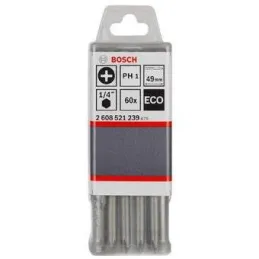 Punta Phillips Bosch PH2 x50mm 60 Unidades 2608521240 Bosch-Punta Phillips Bosch PH2 x50mm 60 Unidades 2608521240 -2608.521.240-
