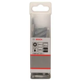 Punta Phillips Bosch PH2 x25mm 100 Piezas 2608521219 Bosch-Punta Phillips Bosch PH2 x25mm 100 Piezas 2608521219 -2608.521.219-00