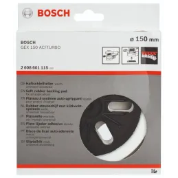 Plato de Lijado Bosch 150mm Blando GEX 150 AC and GEX 2608601115 Bosch-Plato de Lijado Bosch 150mm Blando GEX 150 AC and GEX 260