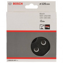 Plato de Lijado Bosch 125mm Velcro 8 huecos GEX 125-150 AVE 2608601607