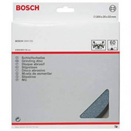 Piedra para Esmeril Bosch Grano60 GSM 200mm x25x32mm 2608600112