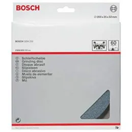 Piedra para Esmeril Bosch Grano60 GSM 200mm x25x32mm 2608600112 Bosch-Piedra para Esmeril Bosch Grano60 GSM 200mm x25x32mm 26086