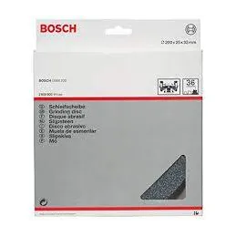 Piedra para Esmeril Bosch Grano36 GSM 200mm x25x32mm 2608600111 Bosch-Piedra para Esmeril Bosch Grano36 GSM 200mm x25x32mm 26086