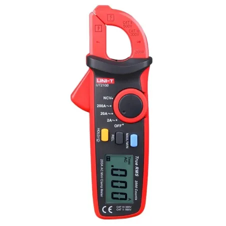 Pinza Amperimetrica Digital Mini UNI-T UT-210B, True RMS AC600V AC200A 119.491525 Pinza Amperimetrica Digital Mini UNI-T UT-210
