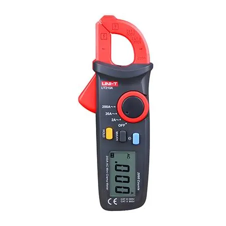  Pinza Amperimetrica Digital Mini UNI-T UT-210A, AC600V 200A 73.728814 Pinza Amperimetrica Digital Mini UNI-T UT-210A, AC600V 20