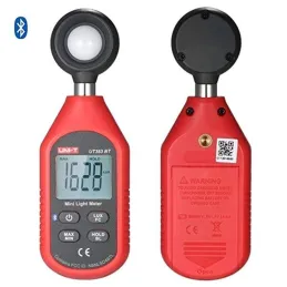 Luminometro Luxometro Mini Digital UNI-T UT-383BT, 0-199900 Lux Medidor de Intensidad de Luz con señales electricas UNI-T-Lumino