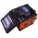 Kit Fusionadora Digital de Fibra Optica Compacta con Bateria Empalmadora ST3100B Senter