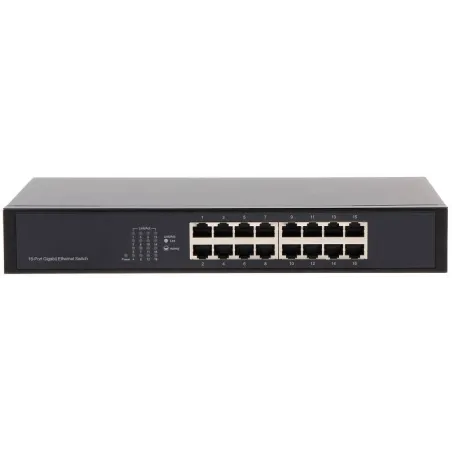  Switch Dahua PFS3016-16GT 16 Puertos Gigabit Common Mode 6KV, Differential Mode 0.5KV 232.20339 Switch Dahua PFS3016-16GT 16 Pu