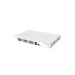 Cloud Router Switch Mikrotik 328-24P-4S+RM 24xGigabit 4xSFP+ 800MHz 512MBRAM OSL5 1U PSU