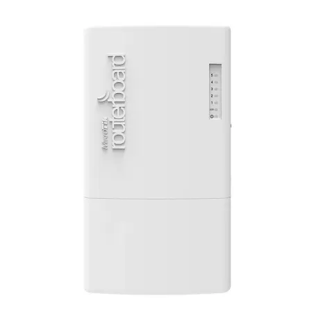  Router Mikrotik FiberBox CRS105-5S-FB 5xSFP 1x S-RJ01 400MHz 128MBRAM OSL5 PSU, 338.135593 Router Mikrotik FiberBox CRS105-5S-F