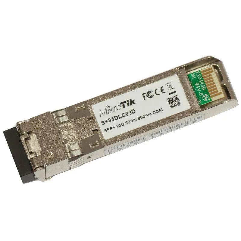 Modulo SFP Transceptor Mikrotik S+85DLC03D SFP+ module 10G MM 300m 850nm