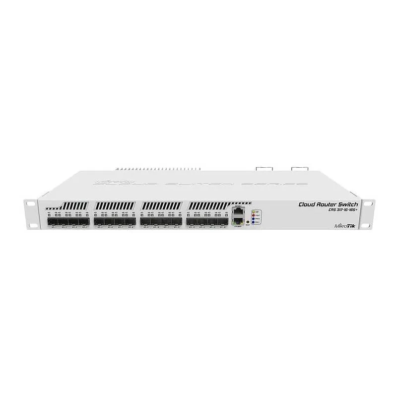 Cloud Smart Switch Mikrotik 317-1G-16S+RM 16xSFP+ 1xGigabit 800MHz 1GBRAM OSL5 1U