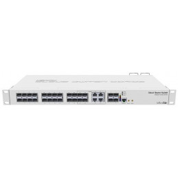 Cloud Smart Switch Mikrotik 328-4C-20S-4S+RM 24XSFP 4XSFP+ 4xGgbit-SFP 800 512MBRAM OSL5 1U