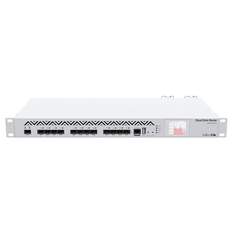 Cloud Core Router Mikrotik 1016-12S-1S+ 12SFP 1SFP+ 16Cores1.2Ghz 2GBRAM OSL6 1U