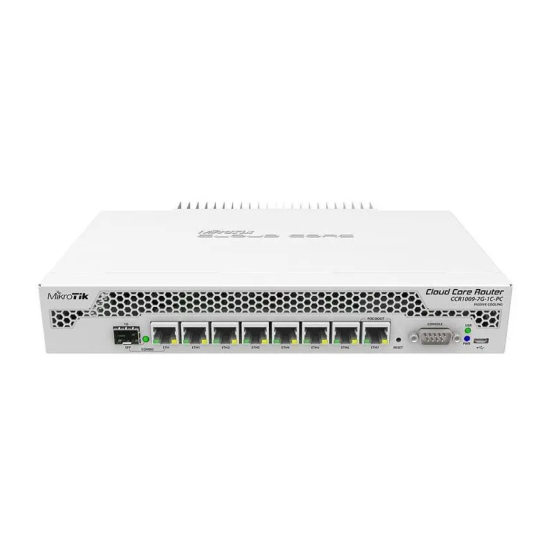 Cloud Core Router Mikrotik 1009-7G-1C-PC 7xGbit 1xLAN-SFP L3 9Cores1Ghz 1GBRAM OSL6