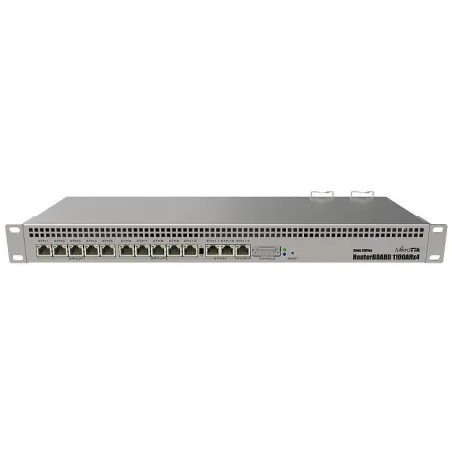 Router Mikrotik Dude Edition RB1100AHX4, 13xGbit L2 1GBRAM 60GB M.2 1U