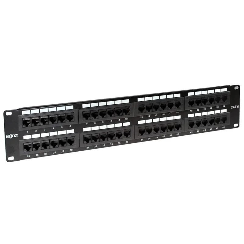 Patch Panel Nexxt AW191NXT11 48 Puertos Cat6 RJ45