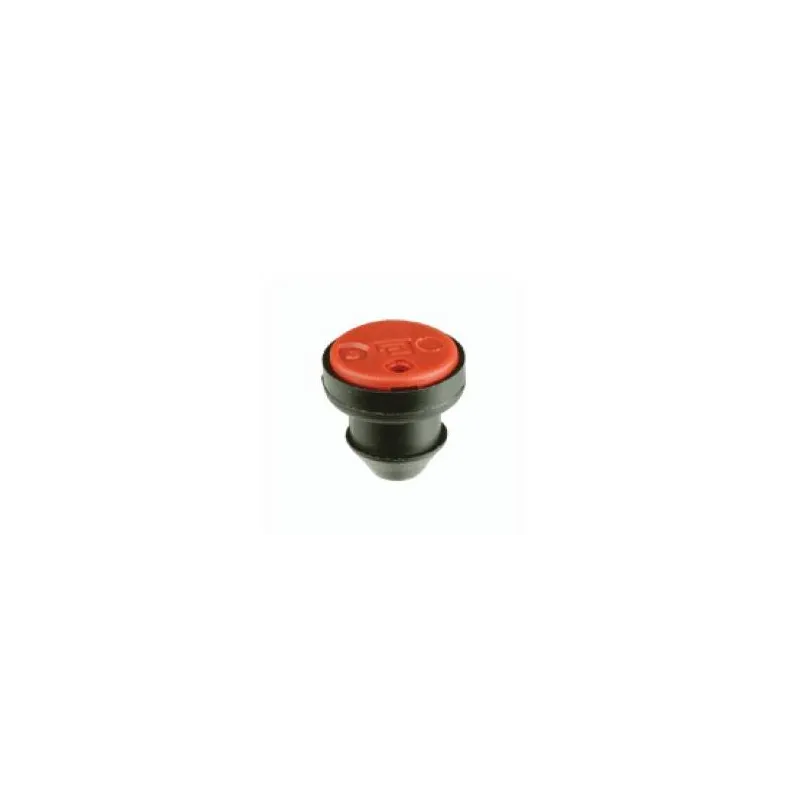 Goteros Insercion autocompensante JDW Katif Rojo 3.8 LPH-PC salida lateral, insertar Orificio 2.8mm 1000uds