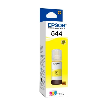 botella de tinta epson T544420-al, color amarillo 65ml EcoTank L1110-L3110 L3150-L5190