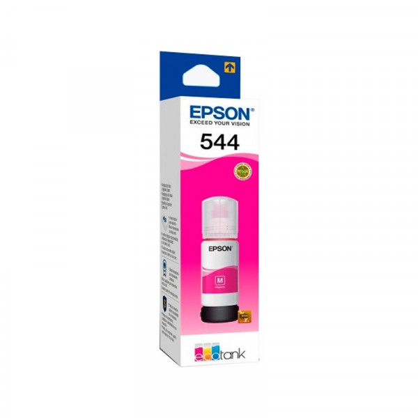 Botella de tinta EPSON T544320-AL, color magenta 65ml EcoTank L1110-L3110 L3150-L5190