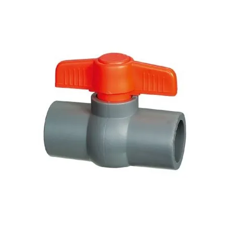 Llave Paso Valvula Esferica PVC ERA 1" de Bola Compacta Roscada Hembra a Hembra 6.271186 Valvula Esferica PVC ERA 1" de Bola Co