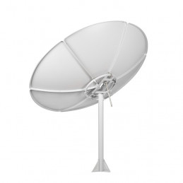 Antena Parabolica Satelital Banda C AibiTech 240cm sin LNBF