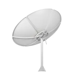 Antena Parabolica Satelital Banda C AibiTech 240cm sin LNBF Aibitech-Antena Parabolica Satelital Banda C AibiTech 240cm sin LNBF